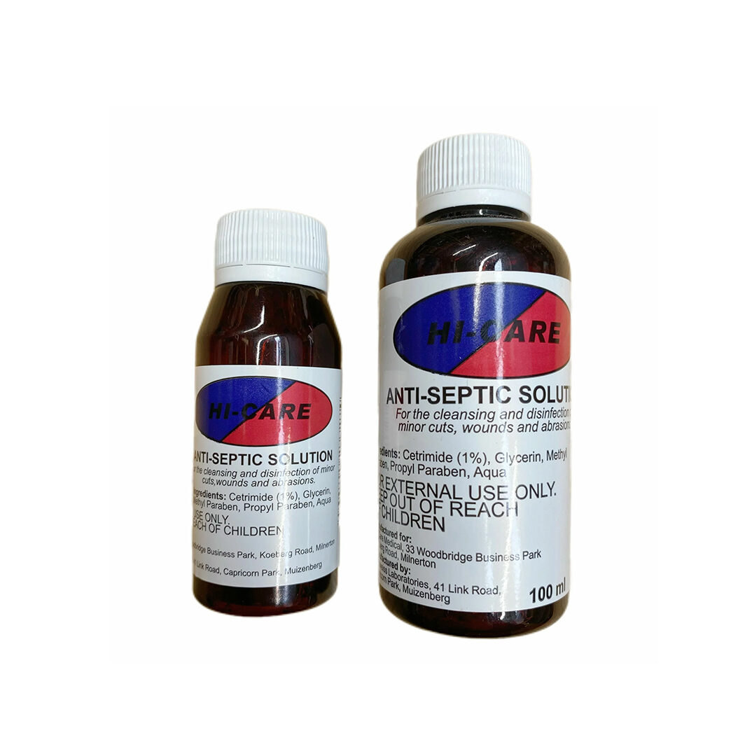 ANTISEPTIC SOLUTION - 50ml - HI-CARE BRAND