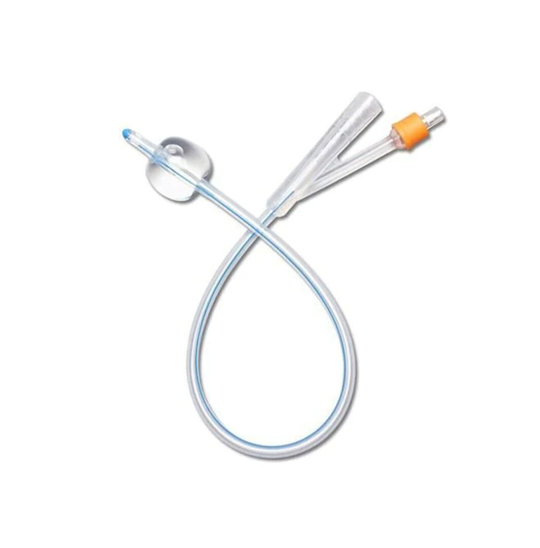 Foleys Catheter - 14 16 and 18 F-Gauge silicone coated 2 way
