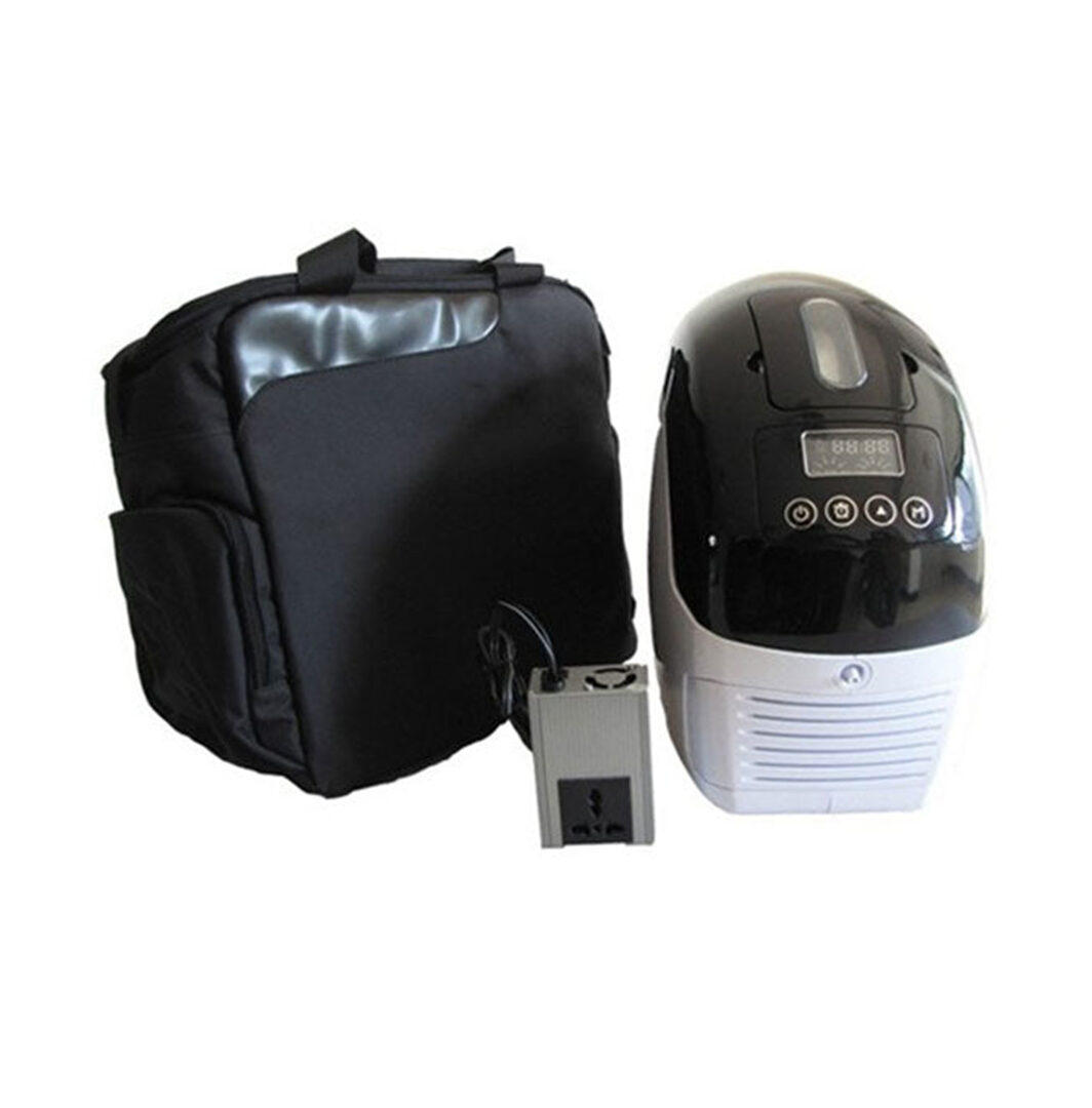 Oxygen Concentrator JAY-1000P mobile unit with carry pack and battery